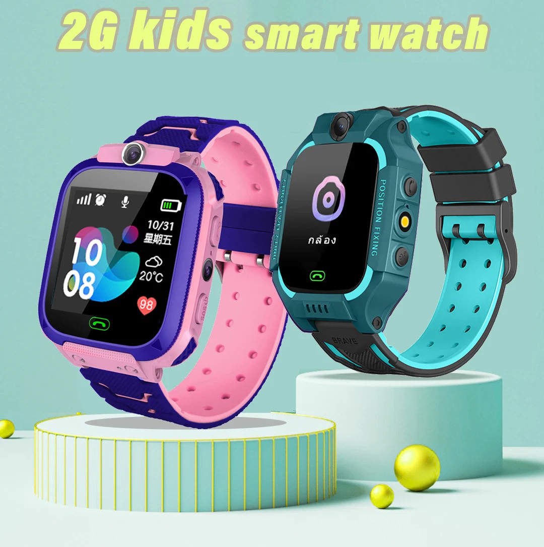 Smartwatch Watches For Girls - Q12 Kids Smart Watch 2G SOS