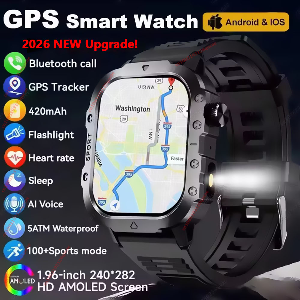 Smartwatch Watches For Women With Gps - 2026 New SmartWatch Men For Women