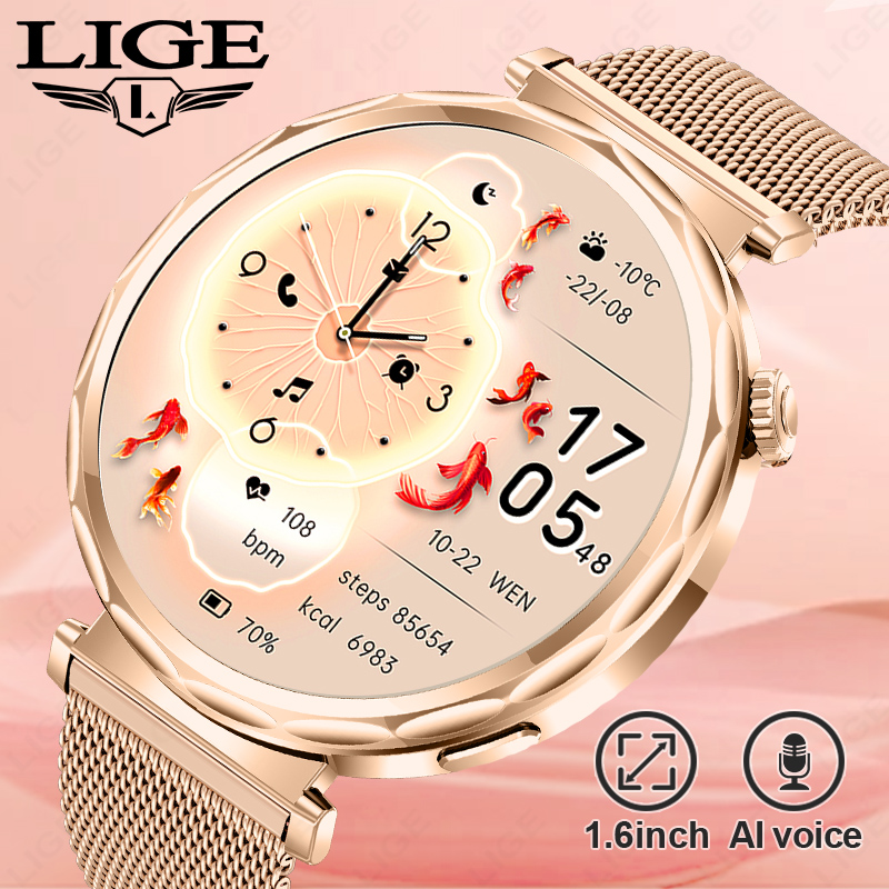 Watches Ladies Smartwatch - LIGE 2026 New Smart Watch Women