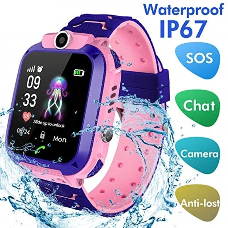 2G Kids Smart Watch SOS Call L - đánh giá và giá Smartwatch Digital Watches For Kid Girl