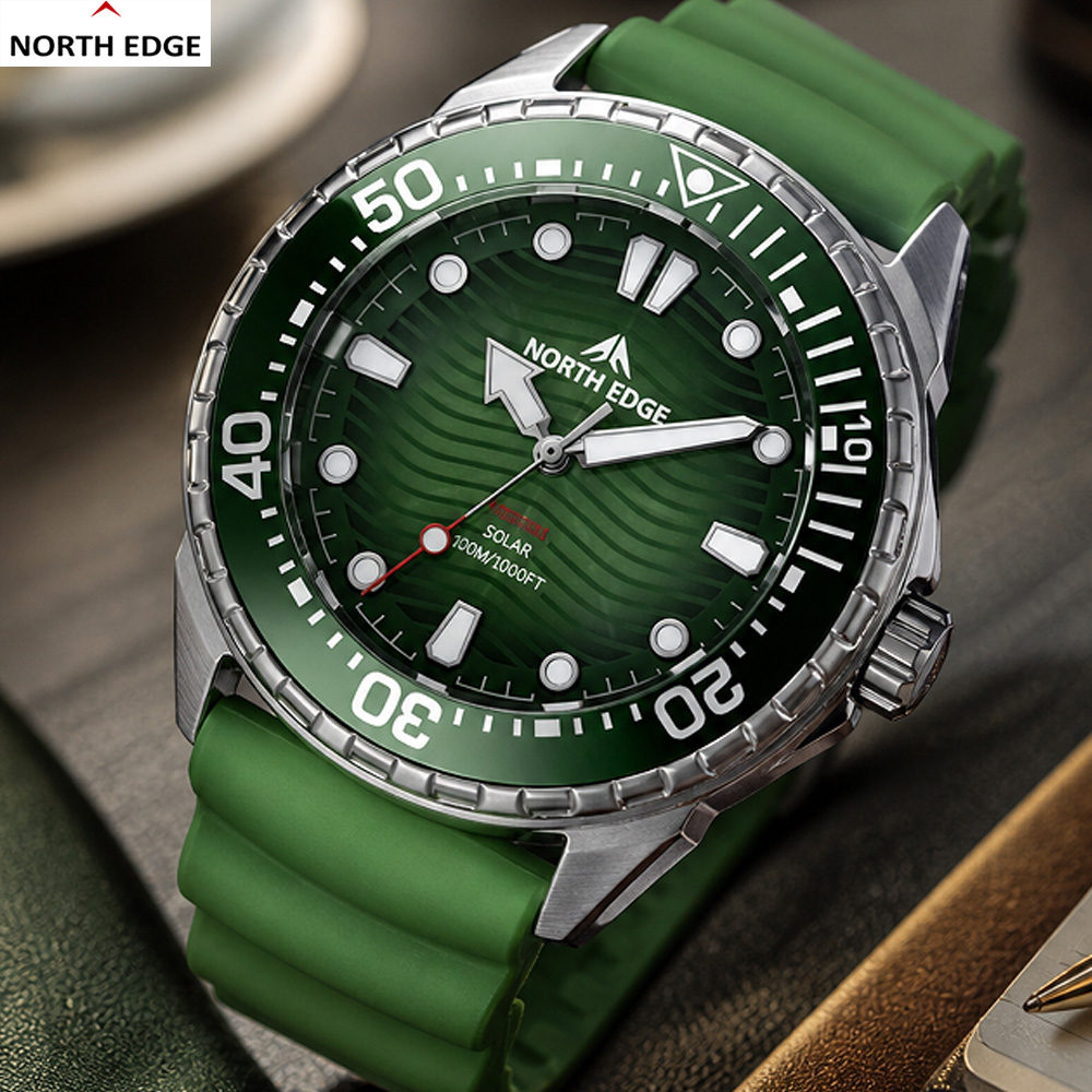 NORTH EDGE TRITON Outdoor Mili - đánh giá và giá Altimeter Compass Watch