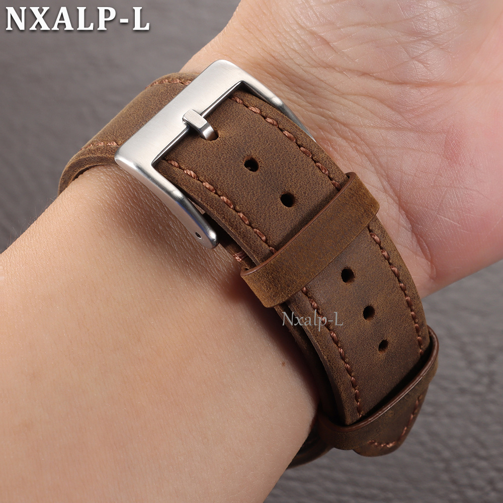 Matte & Oil Wax Leather Watch  - đánh giá và giá Smartwatch Vintage Watches For Women