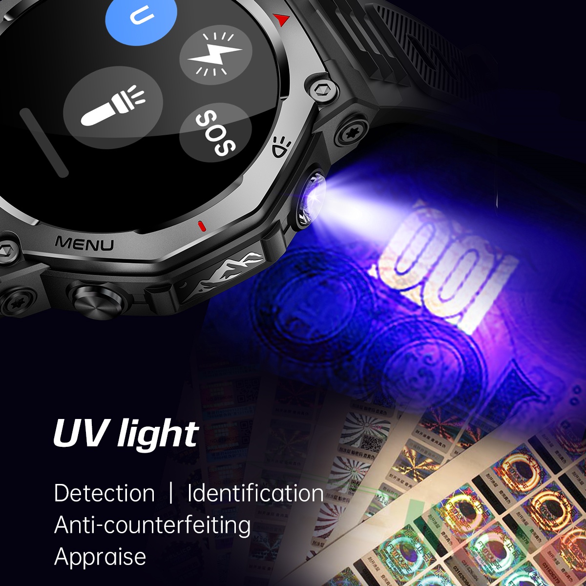 For Android IOS New AMOLED Sma - đánh giá và giá Watch Vs Smartwatch
