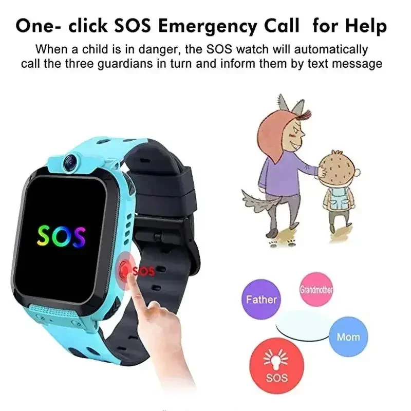 Lenovo Waterproof Smart Watch  - đánh giá và giá Smartwatch Watches For Kids With Gps