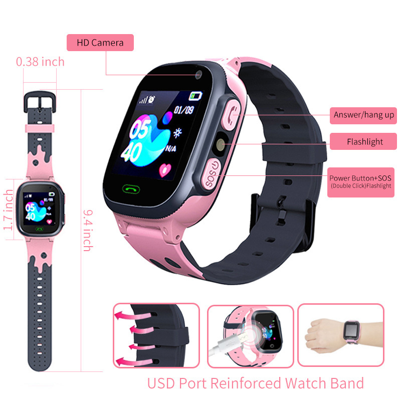 Kids Smart Watch Waterproof Sm - đánh giá và giá Smartwatch Watches For Girls