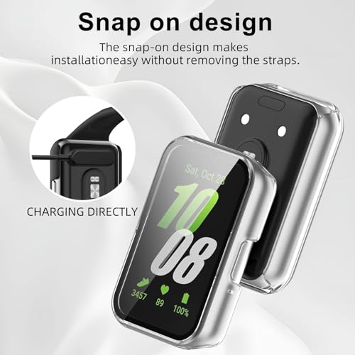 Glass+Case For Samsung Galaxy  - đánh giá và giá Smartwatch Watches For Girls