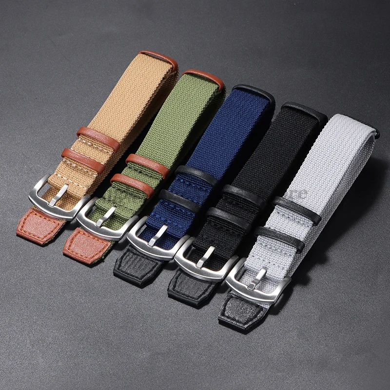 20mm 22mm Canvas Nylon Patch L - đánh giá và giá Watches Rolex Smartwatch