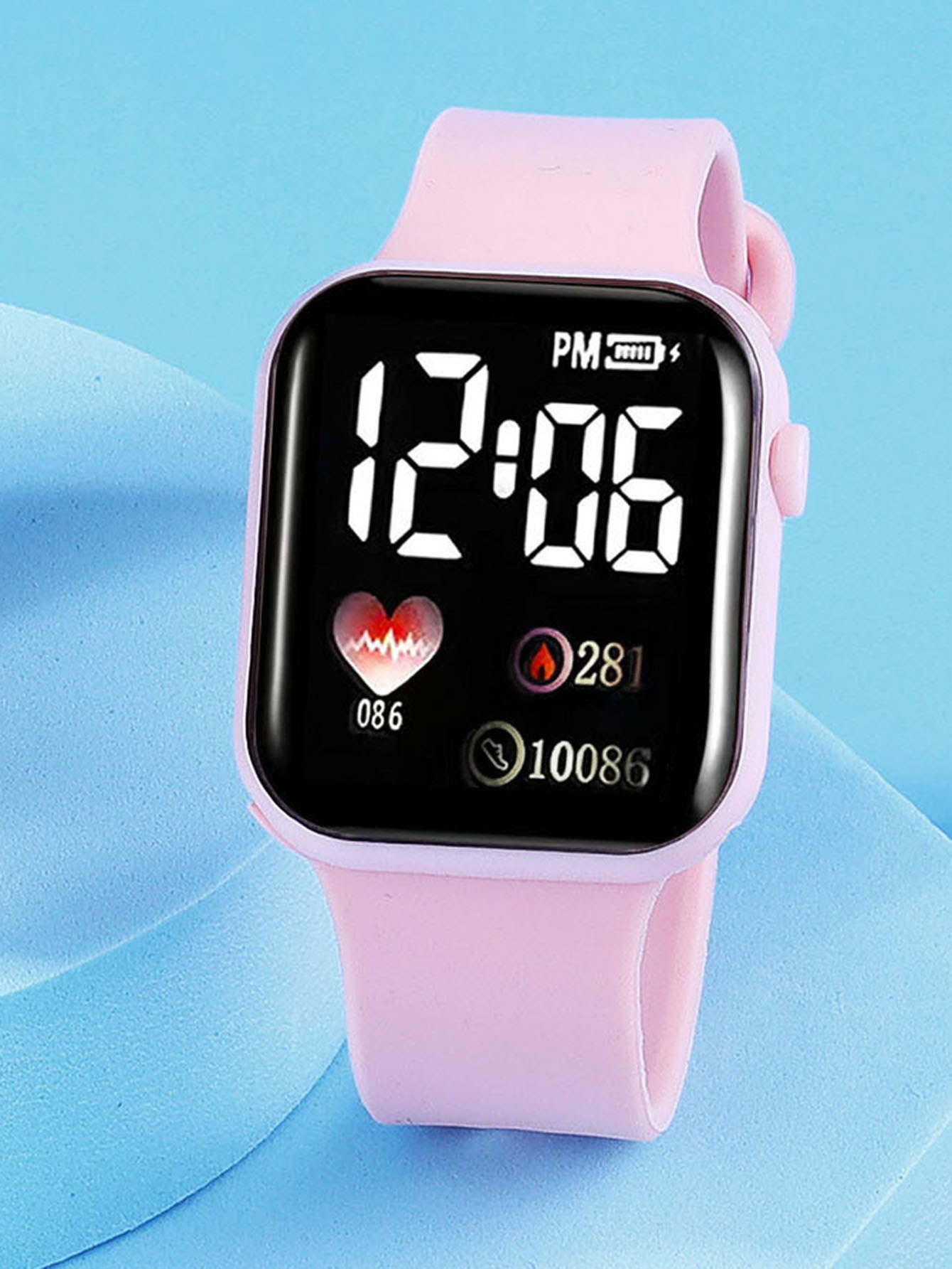 LED Silicone Square Electronic - đánh giá và giá Smartwatch Watches For Girls