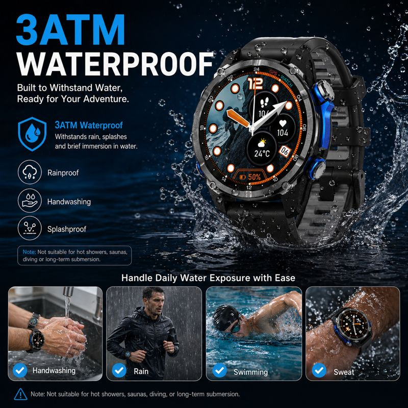 HD350 Pro Military Grade AGPS  - đánh giá và giá Altimeter Compass Watch
