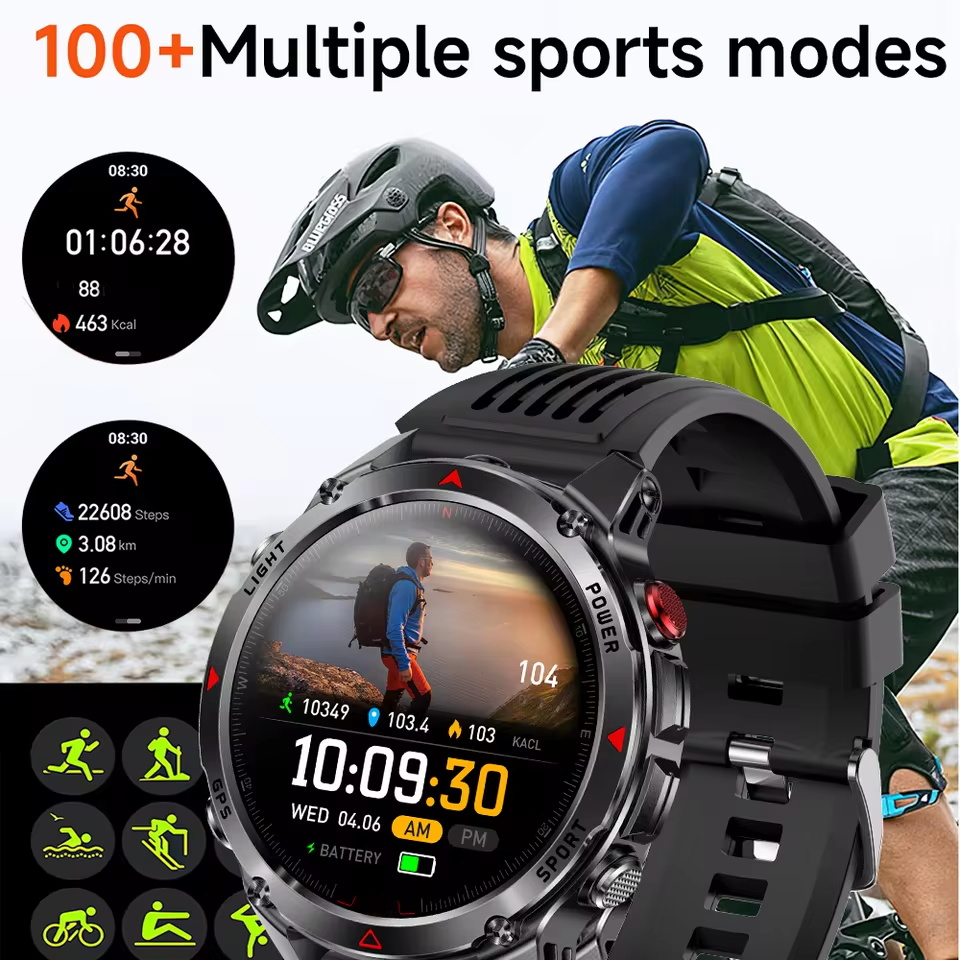 Military Outdoor GPS Positioni - đánh giá và giá Altimeter Compass Watch