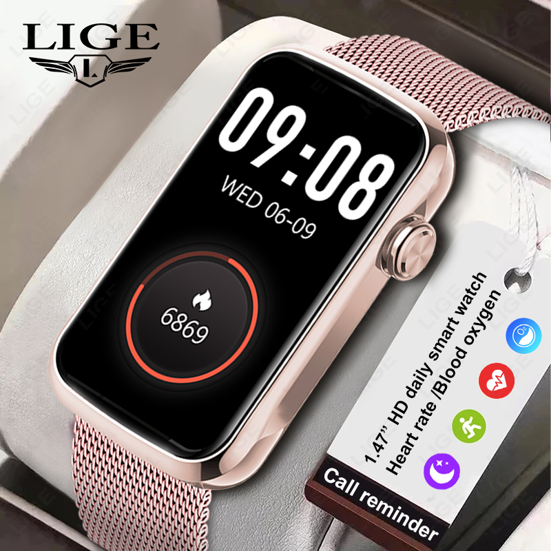 LIGE 1.47'' Smart Watch Women  - đánh giá và giá Watches Ladies Smartwatch
