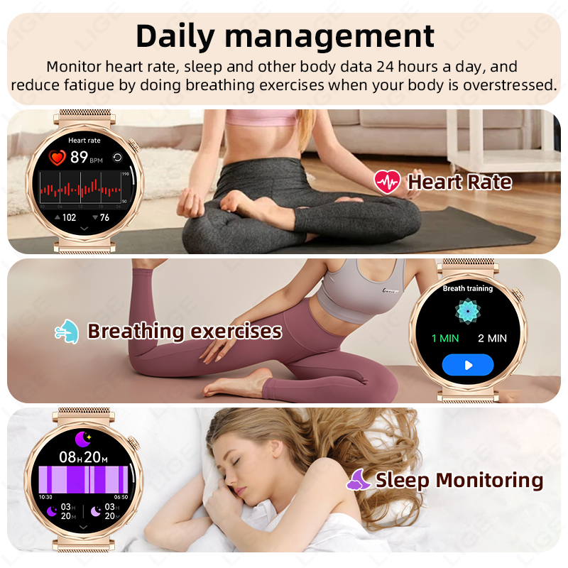 LIGE 2026 New Smart Watch Wome - đánh giá và giá Watches Ladies Smartwatch