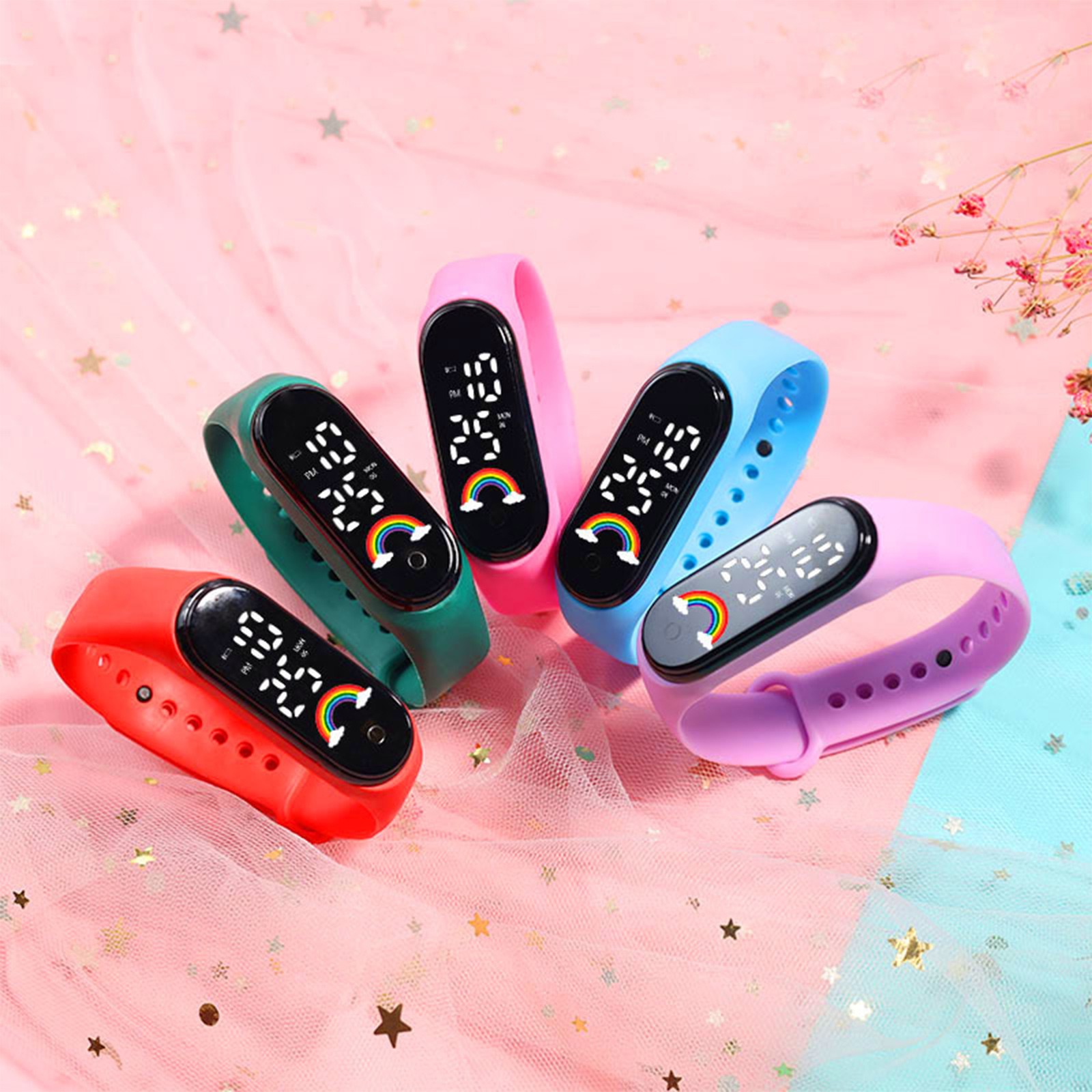 Multicolor Children Smart Watc - đánh giá và giá Smartwatch Digital Watches For Kid Girl