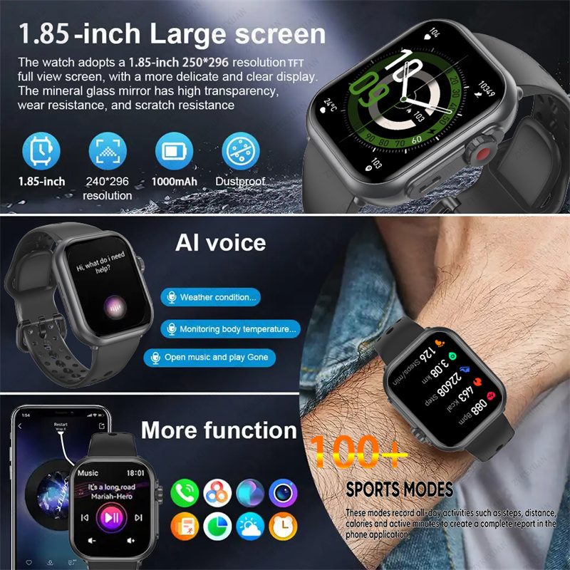 Watch Ultra K62 Men Women 1000 - đánh giá và giá Smartwatch Watches For Women With Gps