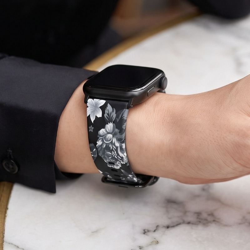 Vintage Floral Print Soft Sili - đánh giá và giá Smartwatch Vintage Watches For Women