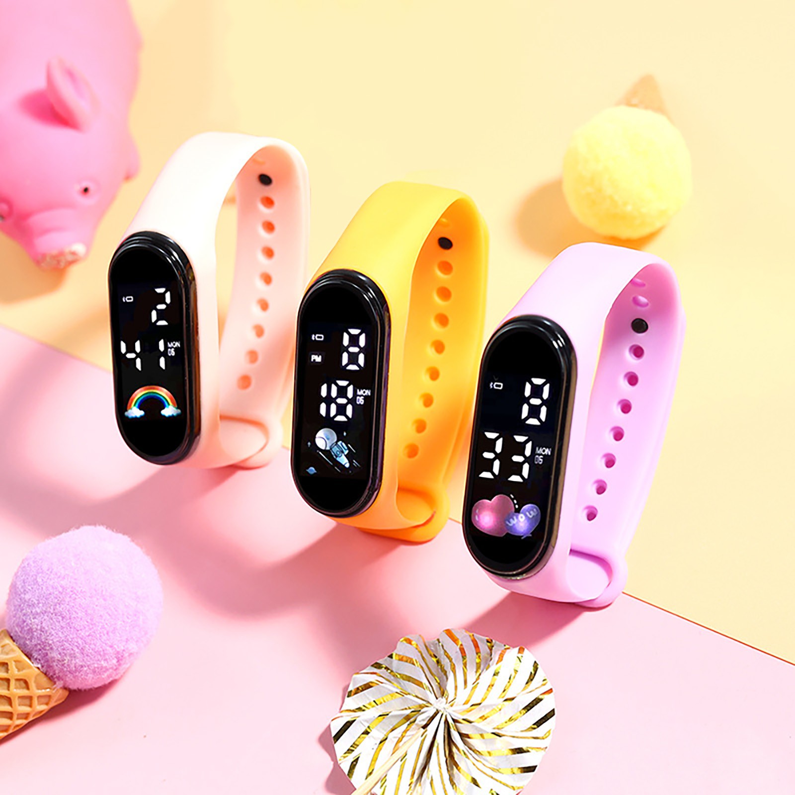 Children Watch Birthday Gift F - đánh giá và giá Smartwatch Digital Watches For Kid Girl
